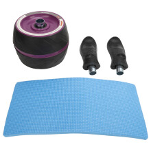 Stille Abdominalrolle zum Krafttraining für Heimfitness