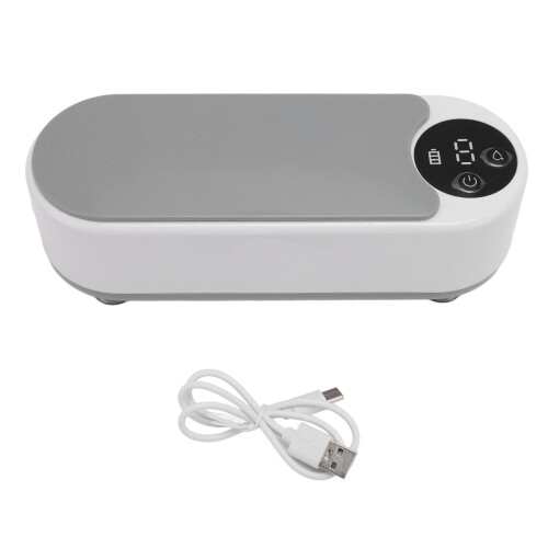 2-Speed Vibration Jewelry Cleaner with LCD