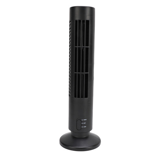 Ventilatore a Torre Senza Pale USB 2 Vel Silenzioso 1