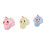 3x Transparante Vogel Waterfluitjes met Lanyards 4