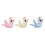 3x Transparante Vogel Waterfluitjes met Lanyards 5