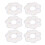 20 Pack Disposable Baby Bibs 360 Leakproof Wrap 4