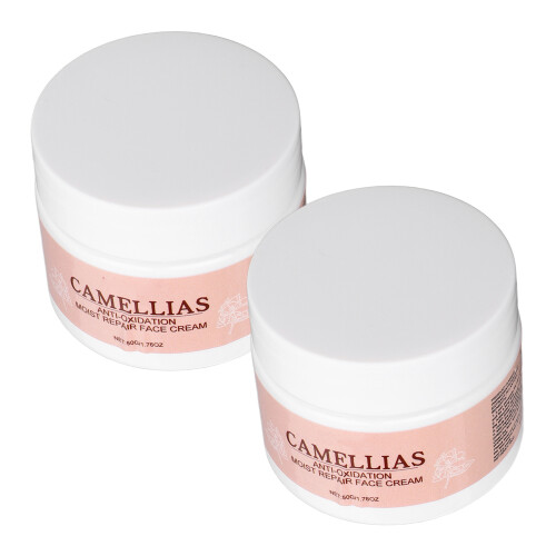 2x50g Camellia Cream Hydrating Anti-Wrinkle 1