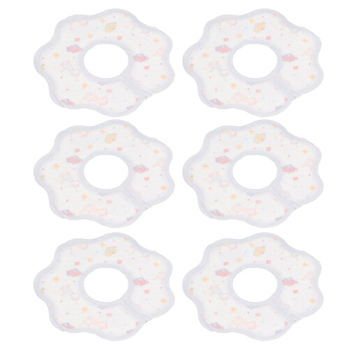 20 Pack Disposable Baby Bibs 360 Leakproof Wrap 2