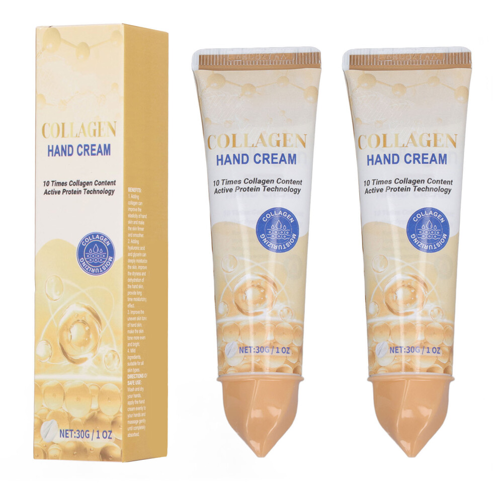 2pcs 30g Hand Cream Moisturizing Hydrating Collagen for Women