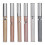 6 Farben holographischer Lippenstift & Lidschatten Set 1