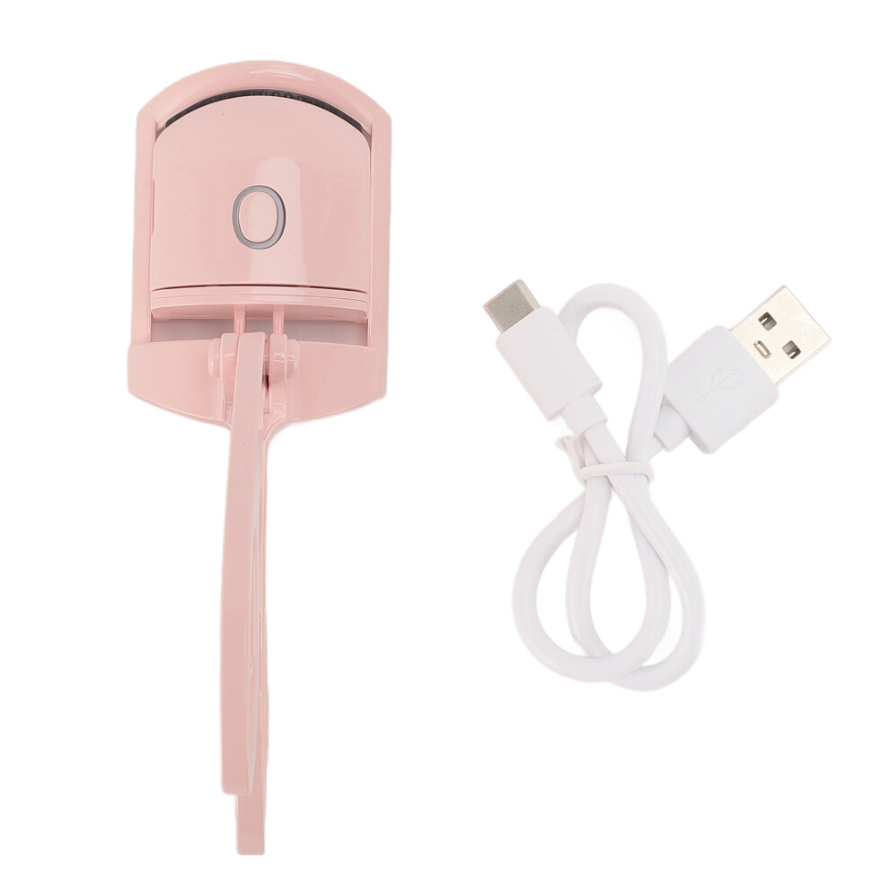 Pink (Neutral English Packaging ) Heated Eyelash Curler Rechargeable Electric Curler
