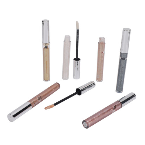 6 Farben holographischer Lippenstift & Lidschatten Set 2