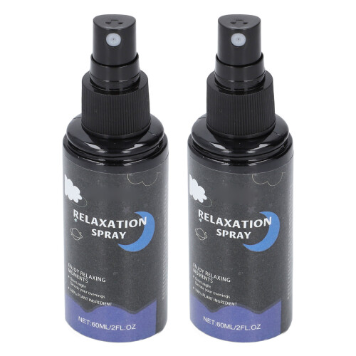 2pcs 60ml Lavender Sleep Spray Calming Aromatherapy Pillow Mist 2