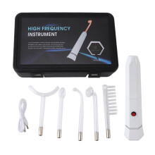 5 Tubes Portable High Frequency Skin Wand Anti Aging Tightening
