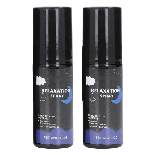 2pcs 60ml Lavender Sleep Spray Calming Aromatherapy Pillow Mist 1