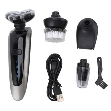 Elektrischer Barttrimmer 4D schwimmend IPX6 wasserdicht USB