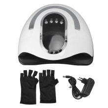 LED Nail Dryer 66pcs UV Gel Curing Light 100-240V