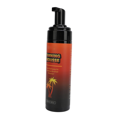 200ml Sunless Tanner Mousse Bronze Tan Body Bronzer with Mitt 2