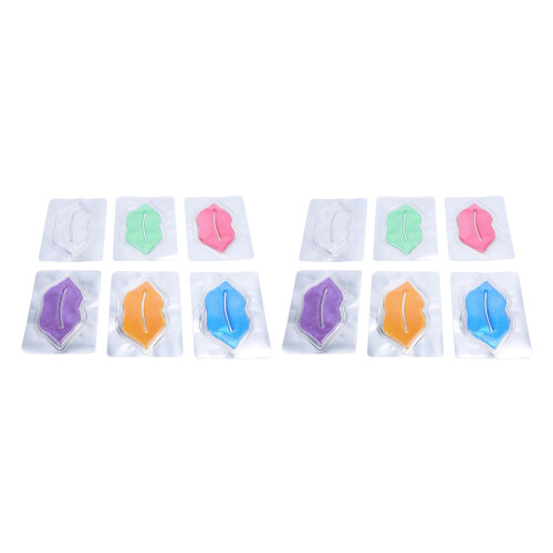 12pcs Hydrating Collagen Lip Mask Pads 2