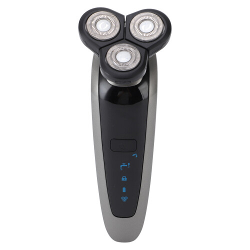 Elektrischer Barttrimmer 4D schwimmend IPX6 wasserdicht USB 2