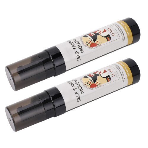 2 Pcs 100ml Self Tanning Mousse Quick Dry No Streak Body Bronzer 1