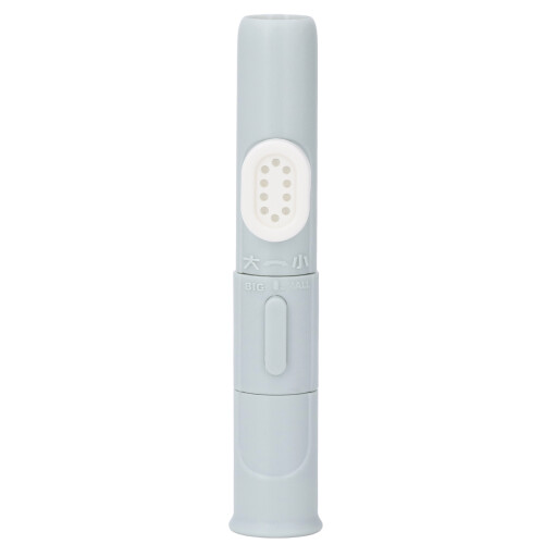 (Green) Kids Oral Muscle Trainer Whistle for Language Development Grey