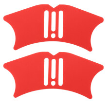 (Red) 4-in-1 Silikon-Nasenkontur-Schablone für Make-up