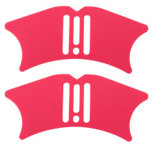 (Rose Red) 4-in-1 Silikon-Nasenkontur-Schablone für Make-up
