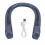 (Blue) Tragbarer lüfterloser Halsventilator, 1200mAh, USB, Weiß 1
