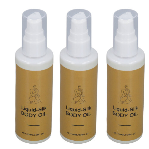3x 100ml Körperöl straffend, feuchtigkeitsspendend, Anti-Falte 1