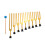Tuning Fork Set Meditatie Chakra Healing + Hamer 4