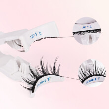 Z'LRAQI Magnetic False Eyelashes Natural Look No Glue 2 Pairs