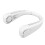 (White) Tragbarer lüfterloser Halsventilator, 1200mAh, USB, Weiß 4