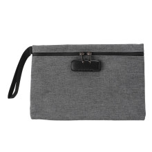 (Gray) Activated Carbon Smell Proof Bag Portable Odor Proof Stash with Lock