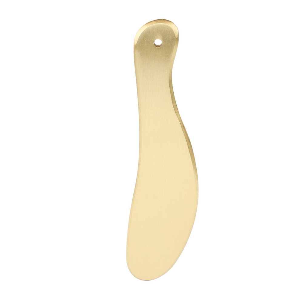 (Small) Copper Gua Sha Scraper Portable Skin Fatigue Relief Massage Tool Small