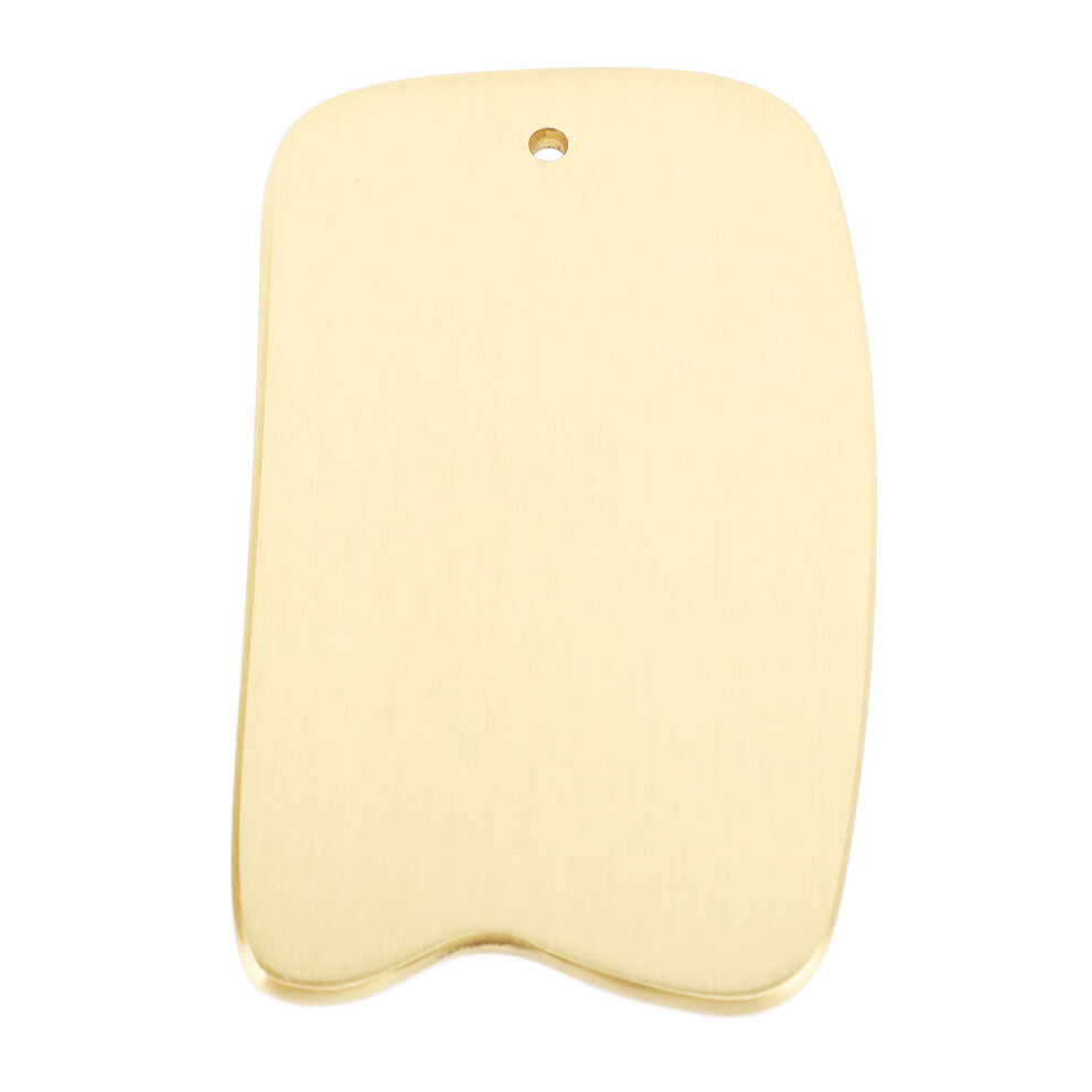 Copper Gua Sha Massage Plate High Conductivity Skin Scraping Board