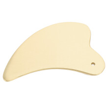 Kupfer-Gua-Sha-Facial-Tool, fördert Durchblutung, tragbar