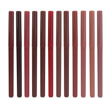 12x Matte Waterproof Lip Liner Set