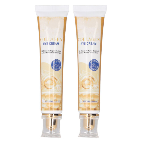 2pcs Anti Aging Collagen Under Eye Cream 30ml Non Greasy
