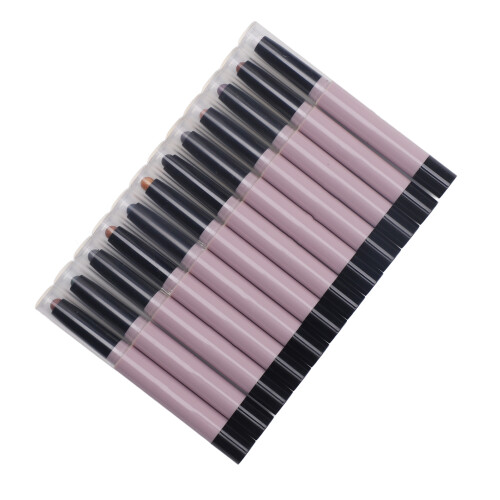 12x wasserfeste Lidschattenstifte, matte Glanz-Makeup-Set 2