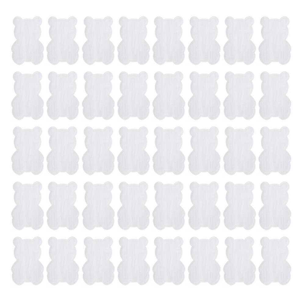 40Pcs Underarm Sweat Pads Men Women Invisible Cartoon Bear Shape