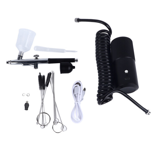 Kit Airless Ricaricabile 23-26PSI 3 Livelli Nero