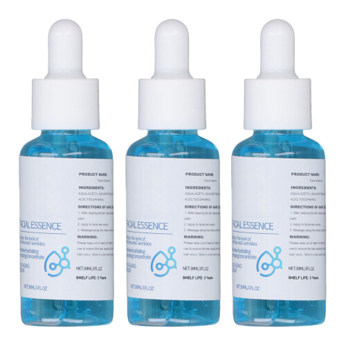 3x 30ml Gesichtsserum Anti-Aging Straffend Feucht 1