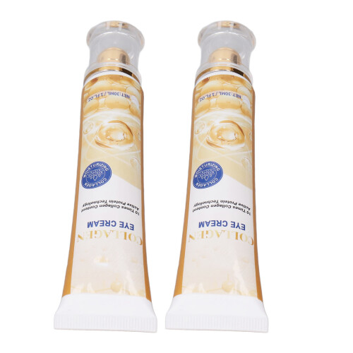 2pcs Anti Aging Collagen Under Eye Cream 30ml Non Greasy 2