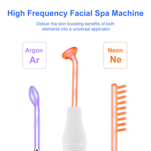 Hoogfrequent Gezichts SPA Machine LED Licht Glazen Tuit 2
