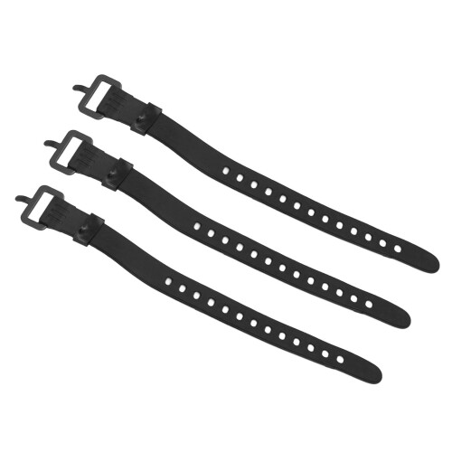 (Black) 3x utility Spanngurte Schnellverschluss schwarz 1