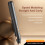 2-in-1 3D Seamless PTC Curler & Flat Iron 1