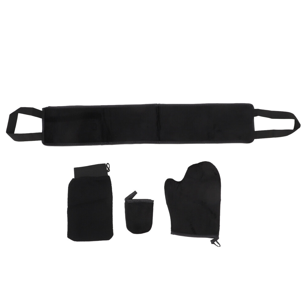 Self Tanner Mitt Soft Skin Back Tanning Applicator Exfoliating Body