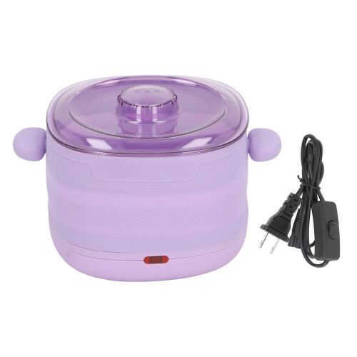 (US Plug 110‑120V) Siliconen Waxverwarmer Instelbaar