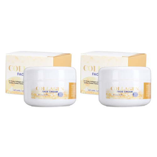 2x100g Collagen Cream Anti-Aging Wrinkle Reducer