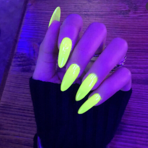 MISSCHEERING 12 Farben Neon Nagelkunst Pulver Set 1