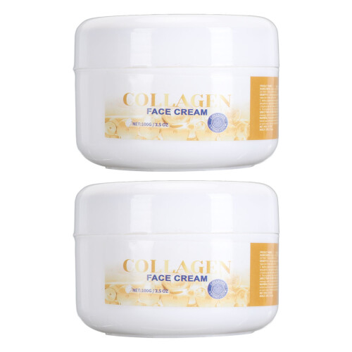 2x100g Collagen Cream Anti-Aging Wrinkle Reducer 1
