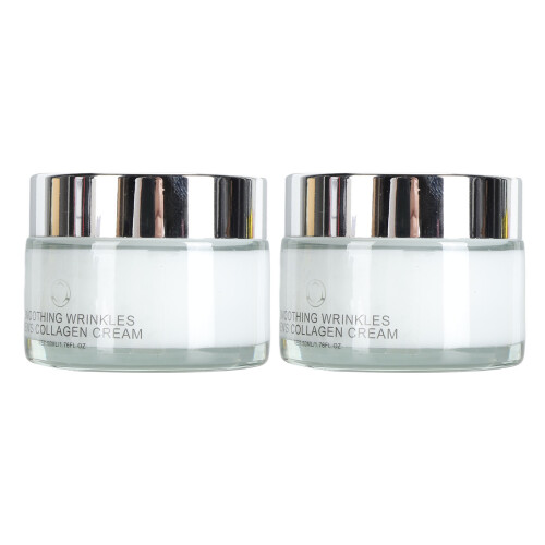 2x50ml Men's Collagen Anti-Aging Moisturizer Cream 1