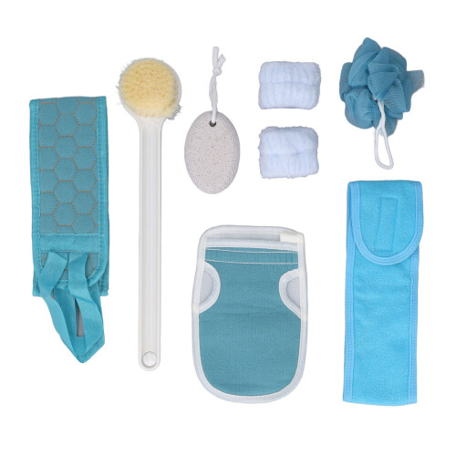 Exfoliator für den Rücken mit geradem Griff